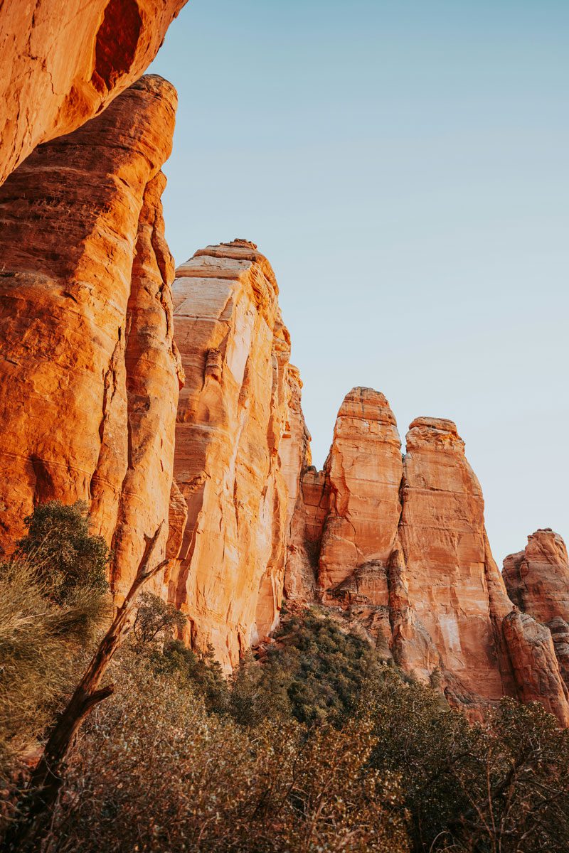 Desert Rocks with brush